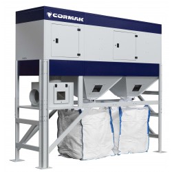 Aspiratore industriale per trucioli e polveri di legno CORMAK DCV15000 TC VIBER - 