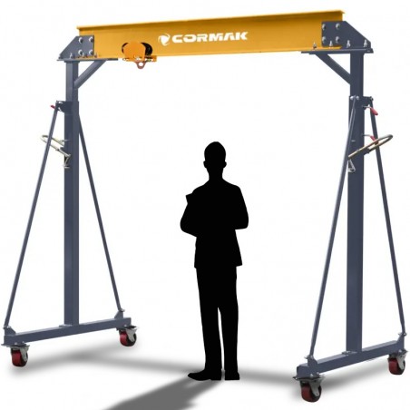Mobile gantry crane 2 tons PK2