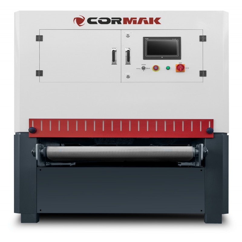 Automatyczna szlifierka gratowarka do metalu CORMAK SG1000 | gratowanie blach