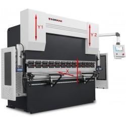 Prasa krawędziowa hydrauliczna CORMAK CNC SERVO EURO PB 160x2500 - 