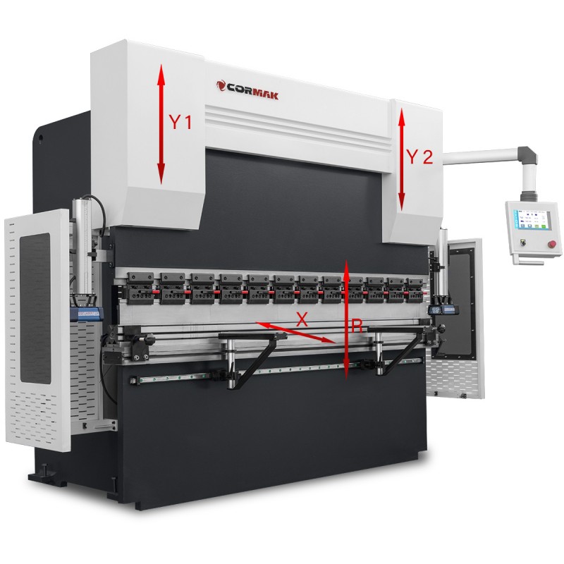 Prasa krawędziowa hydrauliczna CORMAK CNC SERVO EURO PB 250x2500