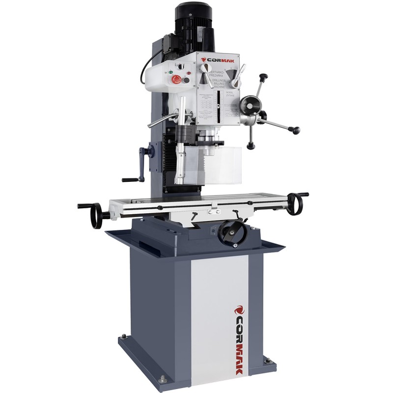 Frezarko-wiertarka ZX7045E DRO | Producent CORMAK