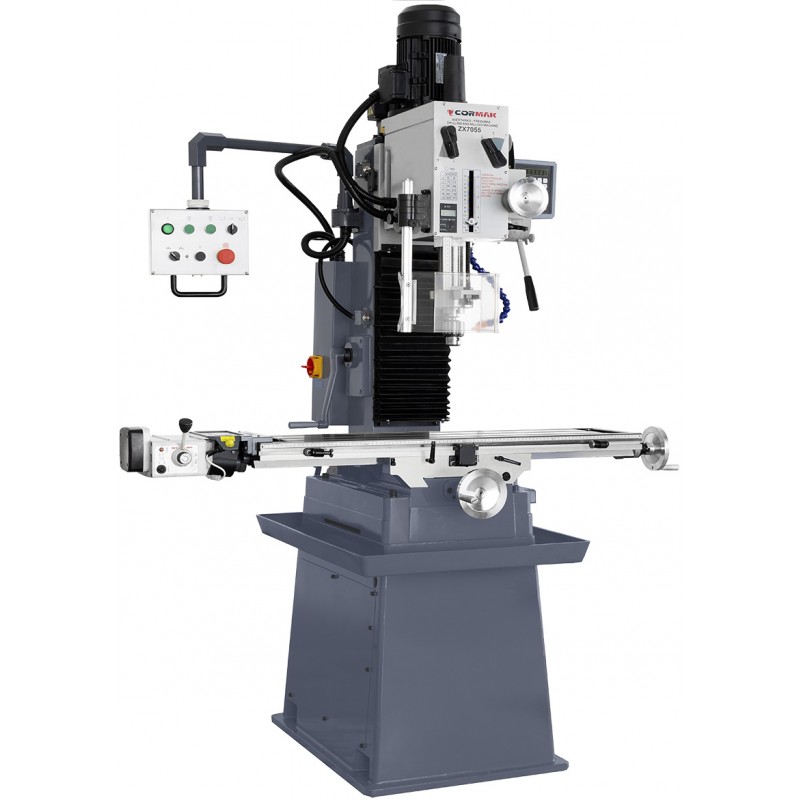 Frezarko-wiertarka ZX 7055 DRO | Producent CORMAK