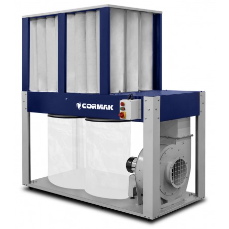 Aspirateur de poussières et copeaux de bois CORMAK DCV7500E