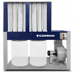 CORMAK DCV6000E wood dust and shavings extractor - 