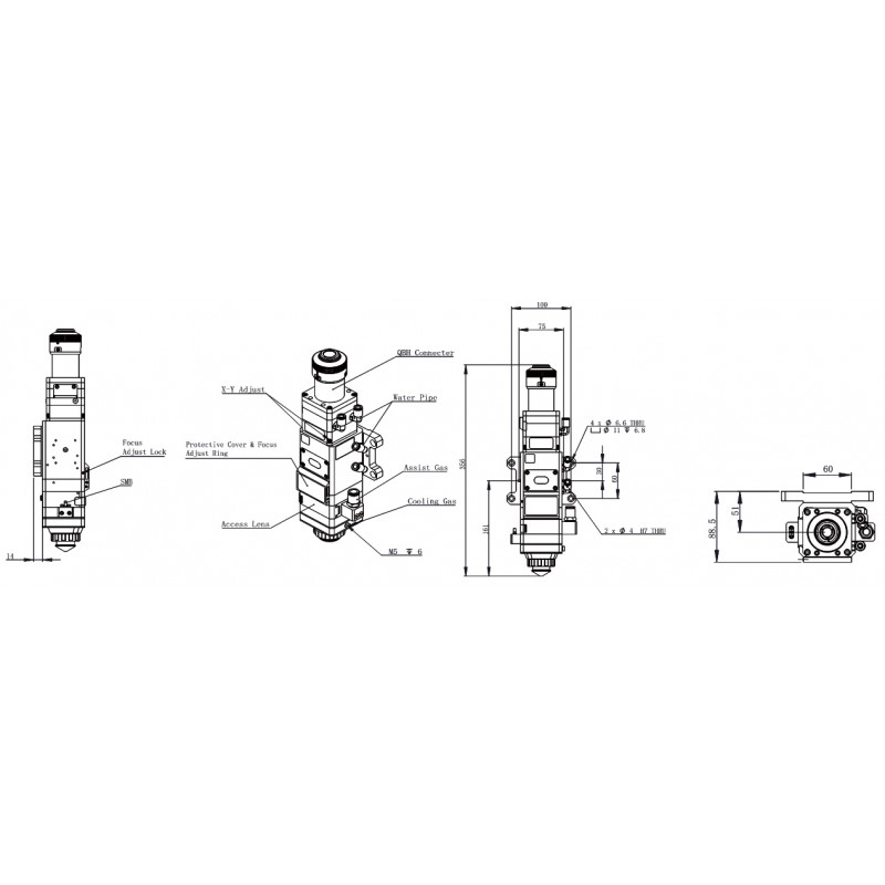 Głowica RAYTOOLS BT240S
