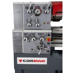 Konventionelle Universaldrehmaschine CORMAK TORNADO 460x1500 + Drehmeißel + mitlaufende Spitze - 