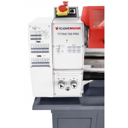 Konventionelle Universaldrehmaschine CORMAK TYTAN 250x750 PRO 400V -  Konventionelle Universaldrehmaschine CORMAK TYTAN 250x750 PRO 400V -