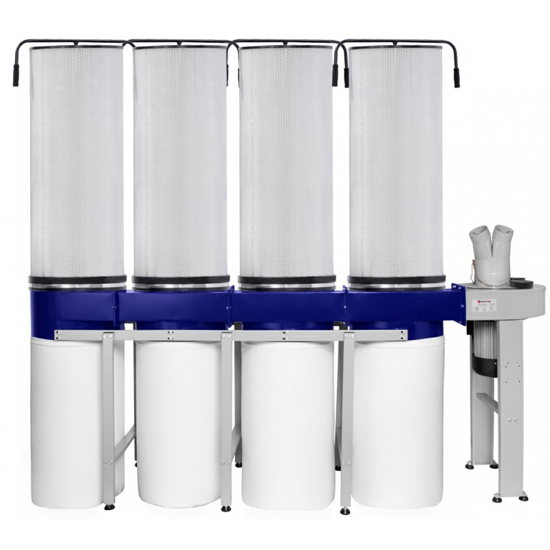 Aspiratore Industriale per Trucioli e Polveri CORMAK FM470 con Filtri Polveri - Odciąg do wiórów CORMAK FM470 filtr pyłowy