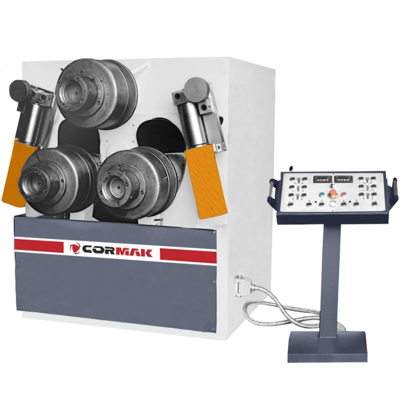 Cintreuse de tubes et profilés à 3 galets avec une pince hydraulique CORMAK HRBM 120 - Giętarka do rur i profili z dociskiem hydraulicznym CORMAK HRBM 120 Cintreuse de tubes et profilés à 3 galets avec une pince hydraulique CORMAK HRBM 120 - Giętarka do rur i profili z dociskiem hydraulicznym CORMAK HRBM 120