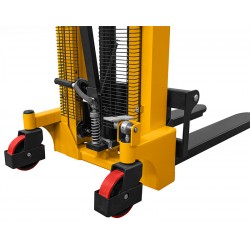 Transpallet a colonna CORMAK WRHS 1025 con forche regolabili (portata 1000kg, sollevamento 2500mm) - 