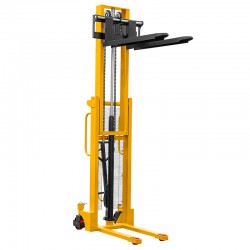 Transpallet a colonna CORMAK WRHS 1025 con forche regolabili (portata 1000kg, sollevamento 2500mm) - 