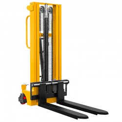 Transpallet a colonna CORMAK WRHS 1025 con forche regolabili (portata 1000kg, sollevamento 2500mm) - 