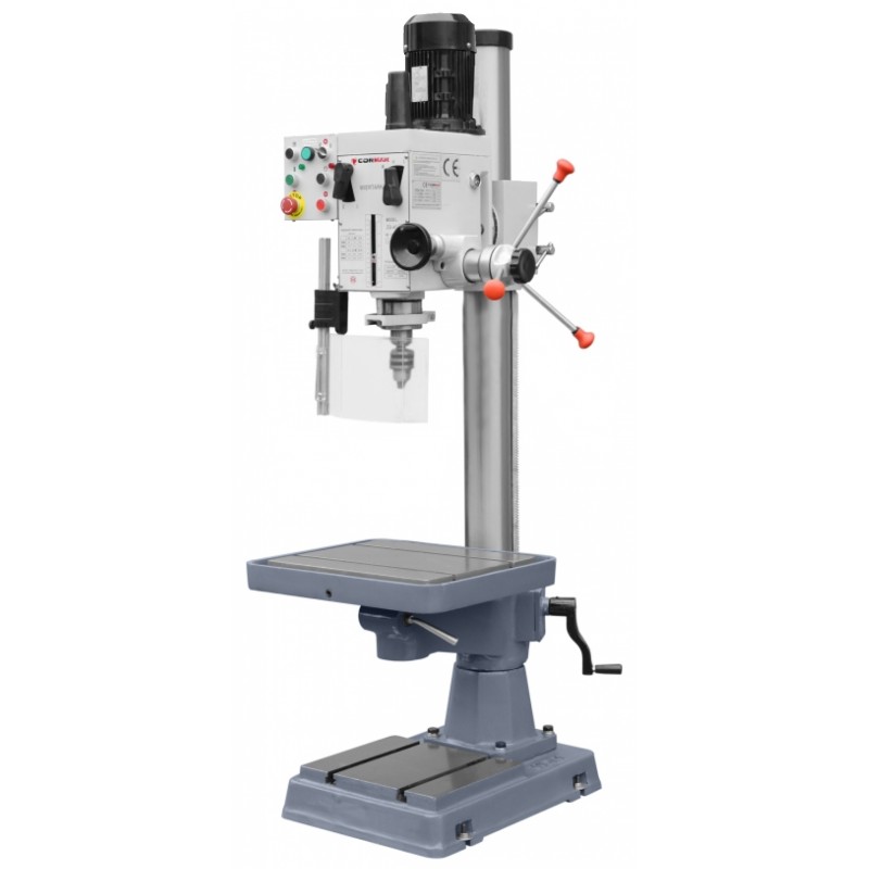 Przemysłowa wiertarka przekładniowa CORMAK ZS-40HS + zestaw oprawek do gwintowania - Przemysłowa wiertarka przekładniowa CORMAK ZS-40HS