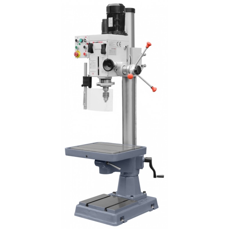 CORMAK ZS-40HS industrial gear drill + set of threading holders - Column drilling machine CORMAK ZS-40HS CORMAK ZS-40HS industrial gear drill + set of threading holders - Column drilling machine CORMAK ZS-40HS
