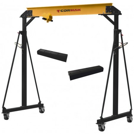 Gru a portale CORMAK PK1 1t + Set di estensione