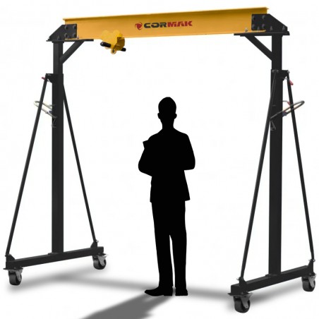 Portable Gantry Crane CORMAK PK1 1T