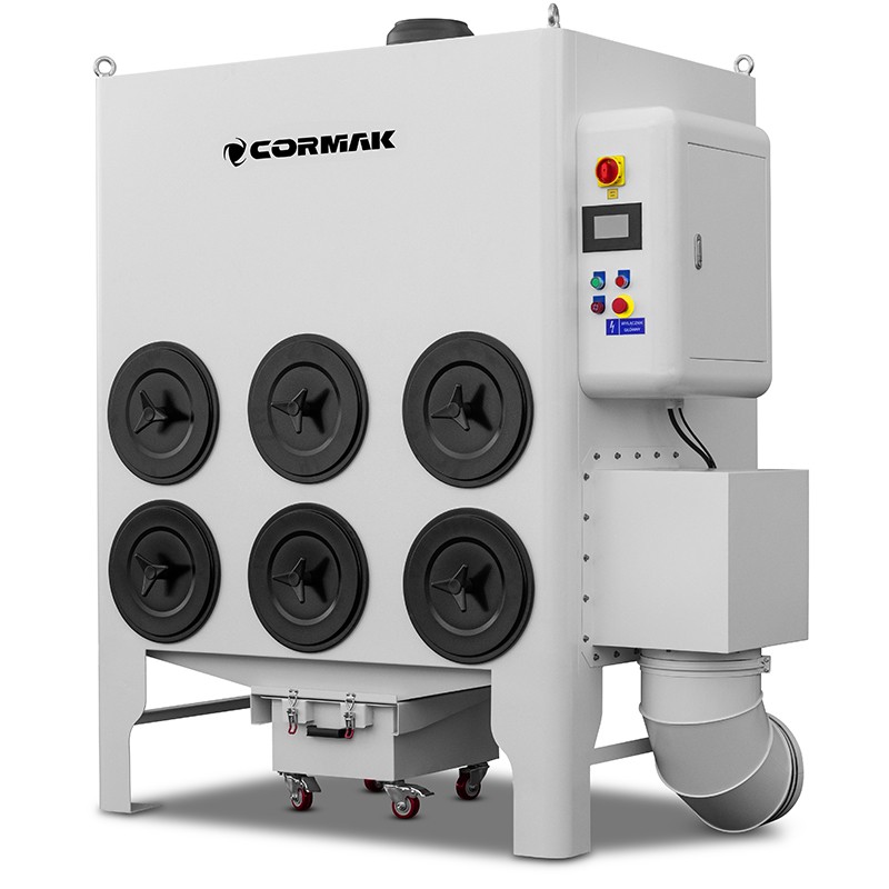 Unità industriale di aspirazione e filtrazione di fumi e polveri CORMAK ODL6K - 