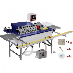 Bordatrice stazionaria per pannelli CORMAK EBM120 con sistema di aspirazione + colla 1kg - 