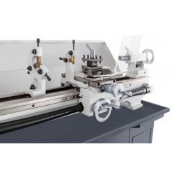 Konventionelle Universaldrehmaschine CORMAK TYTAN 250x750 PRO 400V mit Untergestell - 