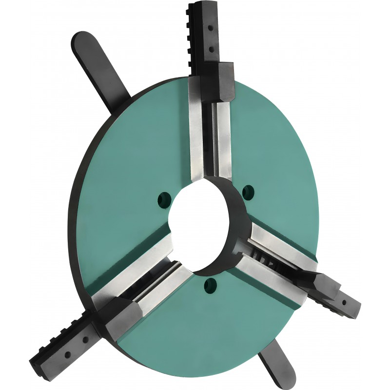 Selbstzentrierendes 3-Backen-Drehfutter für Rohre WP400 - 