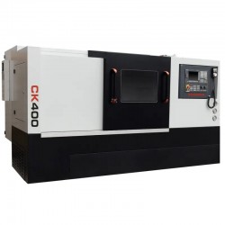 Tornio CNC CORMAK 400x1000 mandrino idraulico 12 utensili SIEMENS SINUMERIK 808D - 
