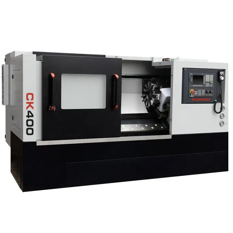 Tornio CNC CORMAK 400x1000 mandrino idraulico 12 utensili SIEMENS SINUMERIK 808D - 