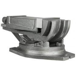 Morsa da macchina inclinabile e orientabile CORMAK 125mm QHK125 - Imadło maszynowe pochylne kołyskowe 125 mm