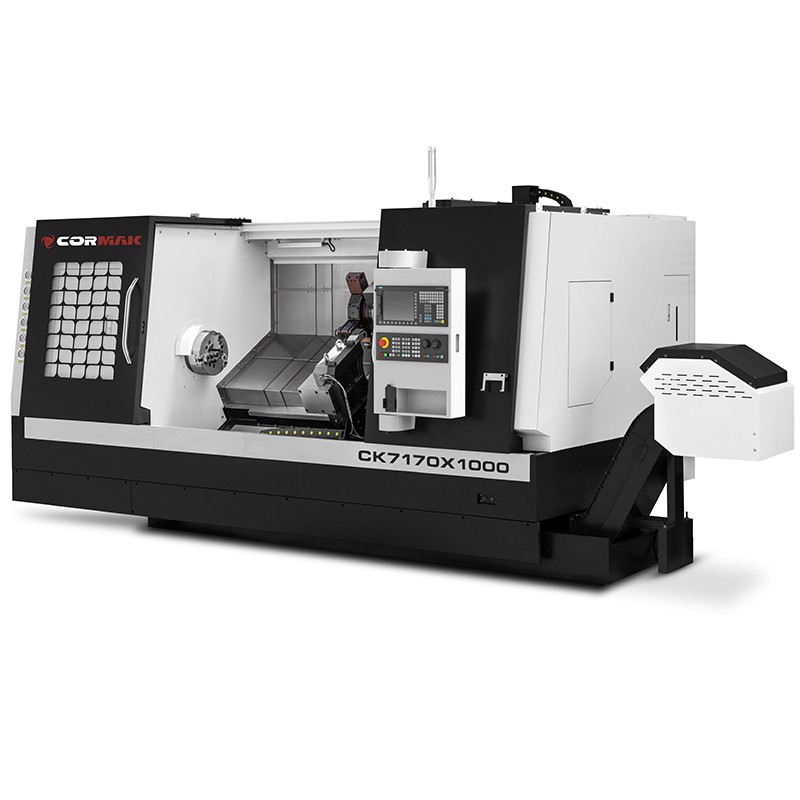 Tornio CNC CORMAK CK7170X1000 LT12 utensili motorizzati Siemens Sinumerik - 