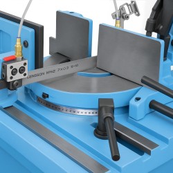 Półautomatyczna przecinarka taśmowa piła do metalu CORMAK S200RH - 