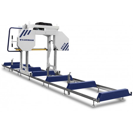 TRAK TAŚMOWY DO DREWNA PIŁA TAŚMOWA SPALINOWA 400V CORMAK S910