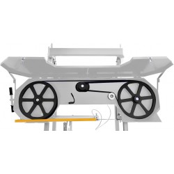 TRAK TAŚMOWY DO DREWNA PIŁA TAŚMOWA SPALINOWA 400V CORMAK S910 - 