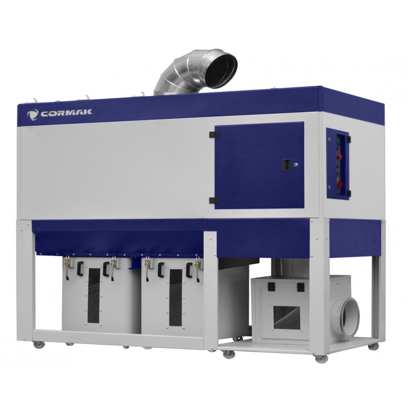 Absauganlage CORMAK DCV8900TC SUPER SAFE VIBER 7,5kW 8900m³/h 400V - Absauganlage CORMAK DCV8900TC SUPER SAFE VIBER 7,5kW 8900m³/h 400V -