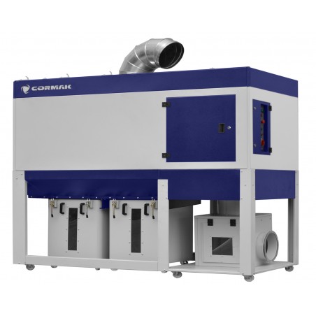 CORMAK DCV8900TC SUPER SAFE VIBER Industrial dust and wood shavings extractor
