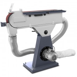 Meuleuse à bande pour métal CORMAK SM75DC avec aspiration - 