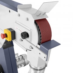 Meuleuse à bande pour métal CORMAK SM75DC avec aspiration - 