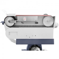 Levigatrice a nastro per metallo CORMAK SM75DC con aspirazione - 