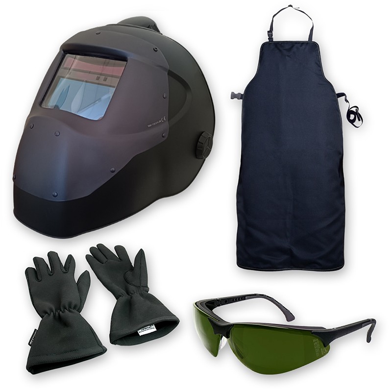 LaserProtect PRO Personal Protective Equipment Set for Laser Welding and Cleaning - 