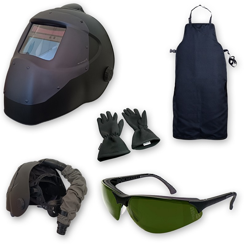 Zestaw BHP do spawania laserowego CORMAK Laser Protect PREMIUM - Zestaw BHP do spawania laserowego CORMAK Laser Protect PREMIUM -