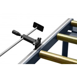 Roller Conveyor 3m with Length Stop CORMAK - Roller tables 3 m with longitudinal fence