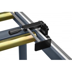 Roller Conveyor 3m with Length Stop CORMAK - Roller tables 3 m with longitudinal fence