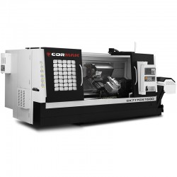 Tour CNC CK7170x1500 avec prise hydraulique 12 outils Siemens Sinumerik 808D - 