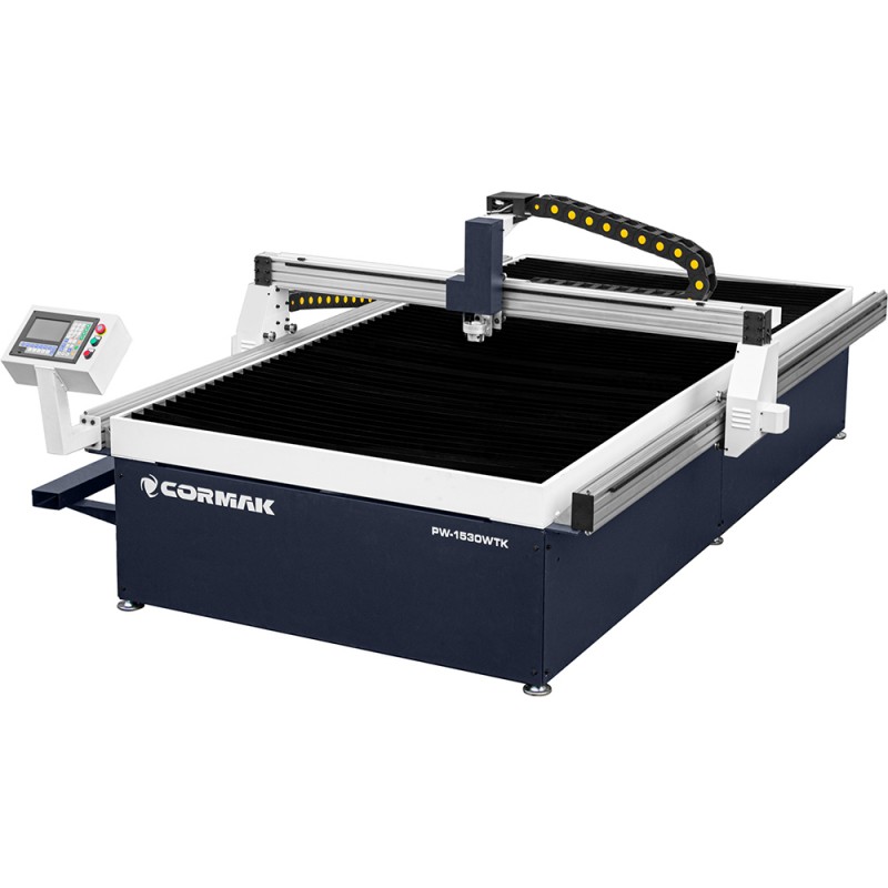 Wypalarka plazmowa PW-1530 WTK 1500x3000 ze stołem wodnym + kompresor Luft 1000 + źródło SPARTUS ProCUT 125CNC