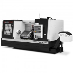 CNC-Drehmaschine CORMAK CK7160 x3000 Hydraulisches Futter 12 Werkzeuge Siemens Sinumerik 808D - 