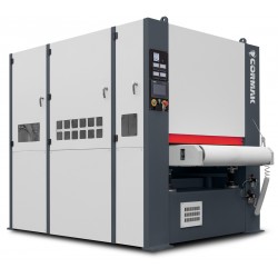 Gratatrice / arrotondatrice bordi a nastro largo per metallo CORMAK SG1000H - 