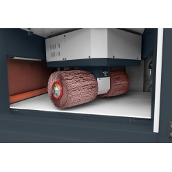 Gratatrice / arrotondatrice bordi a nastro largo per metallo CORMAK SG1000H - 