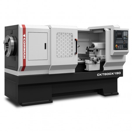 CNC Pipe Lathe CORMAK CKT800 130 mm Spindle Bore SIEMENS SINUMERIK