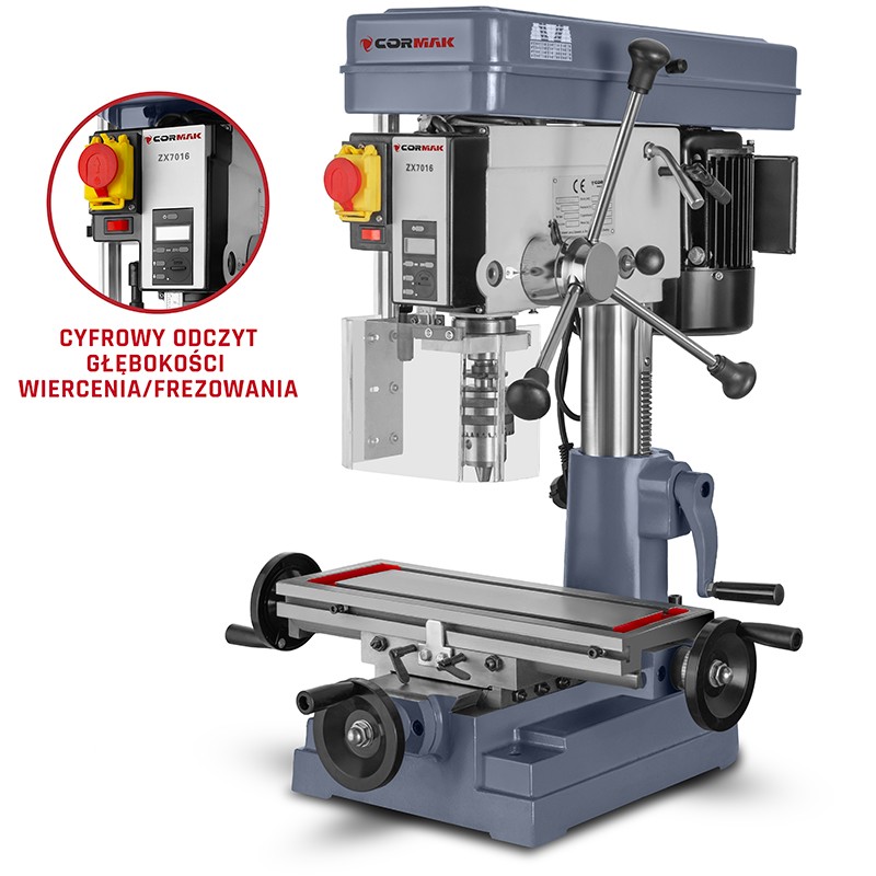 Fraiseuse et perceuse ZX7016 230V - Fraiseuse et perceuse ZX7016 230V -