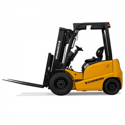 Elektryczny wózek widłowy masztowy WS25E30 DUPLEX (udźwig 2500 kg, podnoszenie 3000 mm) - 