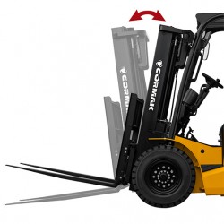 Elektryczny wózek widłowy masztowy WS25E30 DUPLEX (udźwig 2500 kg, podnoszenie 3000 mm) - 